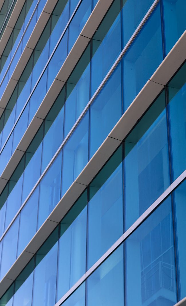 fachada de vidro em Fortaleza